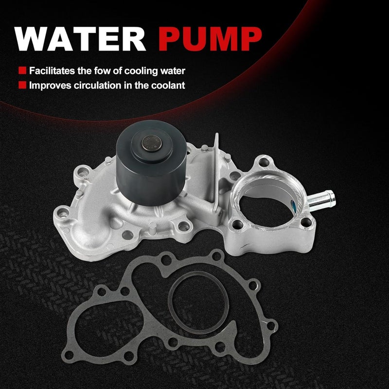 Autodevil Timing Belt Water Pump Kit 3.4L Fit for Tacoma 1995-2004, for Tundra/2000-2004, for 4Runner 1996-2002 3.4L V6 GAS with Idler Roller, Tensioner Roller, Hydraulic Tensioner - Image 4